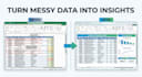 clean and analyze excel data