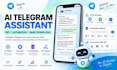 build a python telegram bot with ai and openai API