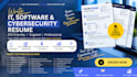 write IT, software and cybersecurity resume