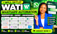 setup wati whatsapp automation whatsapp API chatbot CRM integration