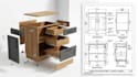 create kitchen cabinet shop drawings, cad technical drawings and manufacturing
