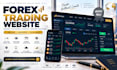 build forex broker websites trading platform CRM payment gateway real time data