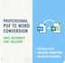 convert PDF to word with perfect formatting