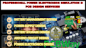 do power electronics circuit simulation and pcb design