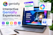 create interactive genially presentations, quizzes, infographics and elearning