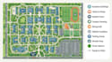 design custom campus map school map navigation map and wayfinding