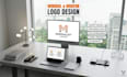 design a modern minimalist tech logo design