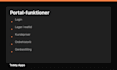 build a business central b2b portal or customer self service solution