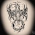 create a professional tribal tattoo design
