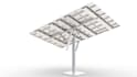 create 3d solar panel animation, 3d rooftop pv visualization