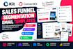 build kit convertkit sales funnel subscriber segmentation email templates