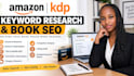 do amazon KDP keyword research and book SEO optimization