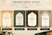 design a luxury editable islamic nikkah wedding certificate