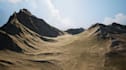 create realistic game terrain in blender, 3d map model, landscape elevation, fbx