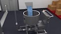 create 3d industrial animation pharmaceutical capsule machine handling system