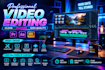 edit your videos professionally and engaging thumbnail