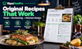 develop professional restaurant recipes