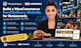build a woocommerce food delivery website for restaurants