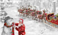 create a cinematic christmas music video with festive ai visuals