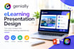 create a genially elearning presentation, interactive online course