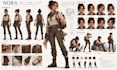 childrens book character turnaround and model sheet