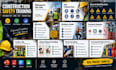 construction site induction presentation, osha hse safety training, toolbox talk