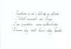 handwrite in plain or cursive handwriting style and mail