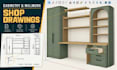 do 2d autocad shop drawings for custom cabinetry and architectural millwork