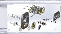 design custom watch cad, skeleton watch and 2d technical drawings