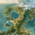 draw a fantasy map with digital watercolours
