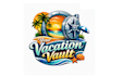 design summer holidays , adventures and beach enjoying logo