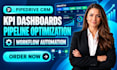 setup pipedrive kpi dashboards pipeline optimization workflow automation