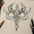 create a professional tribal tattoo design