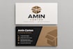 design a modern business card