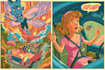 illustrate comics for writer