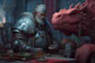 draw fantasy, dnd illustrations