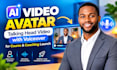 ai talking head course launch video webinar promo course sales vsl for coaches