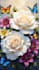 draw botanical illustrations of flowers