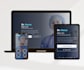 design and develop a  responsive website using HTML CSS tailwind and javascript