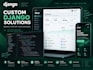 build a django web application and rest API backend