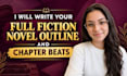 write your full fiction novel outline and chapter beats