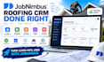 jobnimbus roofing software construction CRM expert, lead management, integration