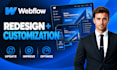 webflow developer for webflow design webflow bug fix webflow website webflow cms