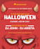 design spooky halloween party poster and invitation