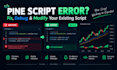 fix and modify your tradingview pine script