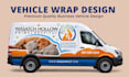 do professional van wrap, vehicle wrap, car wrap design