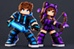 create custom minecraft 3d character models, mobs, skins, animation and assets