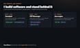 develop desktop apps, cli tools and software in rust