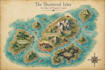 draw fantasy map illustration and concept art