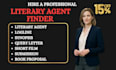 find active literary agent, write logline, synopsis, query letter, book proposal